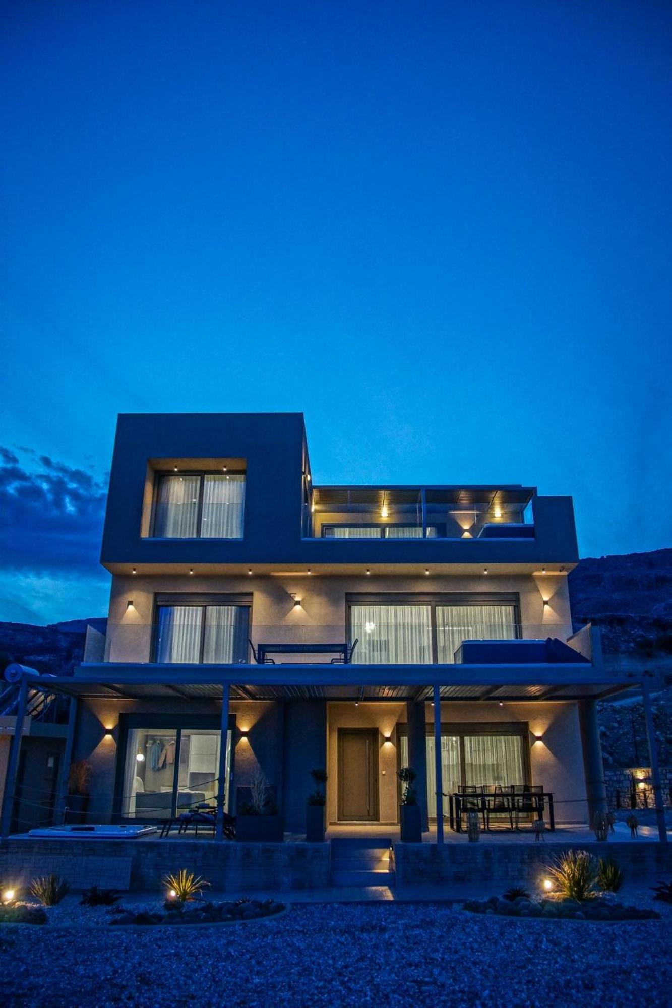 Aquamarine Luxury Suites Archangelos  Eksteriør bilde