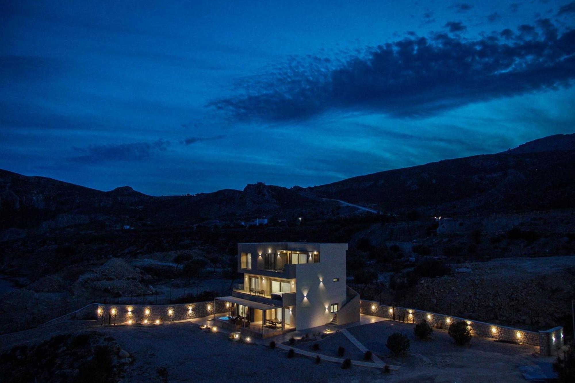 Aquamarine Luxury Suites Archangelos  Eksteriør bilde