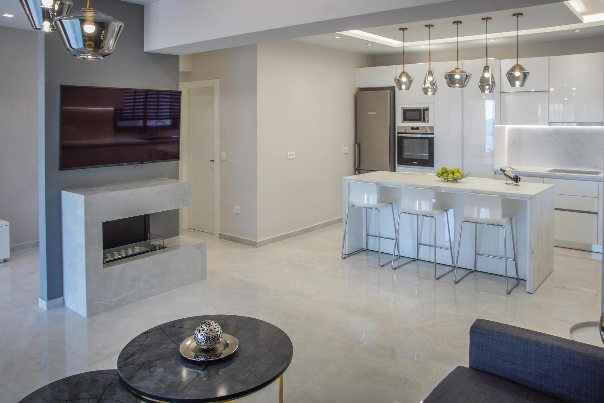 Aquamarine Luxury Suites Archangelos  Eksteriør bilde