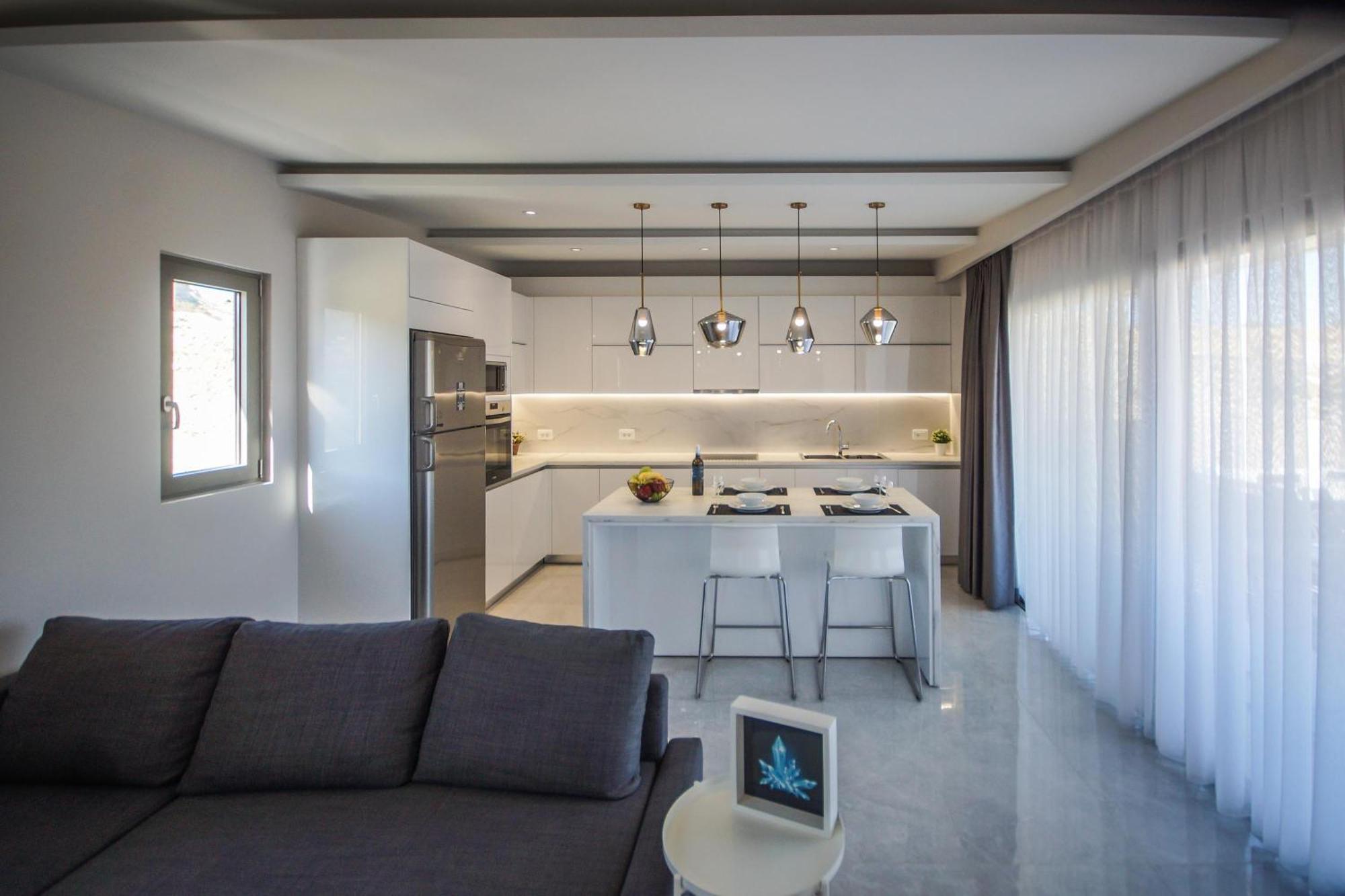 Aquamarine Luxury Suites Archangelos  Eksteriør bilde