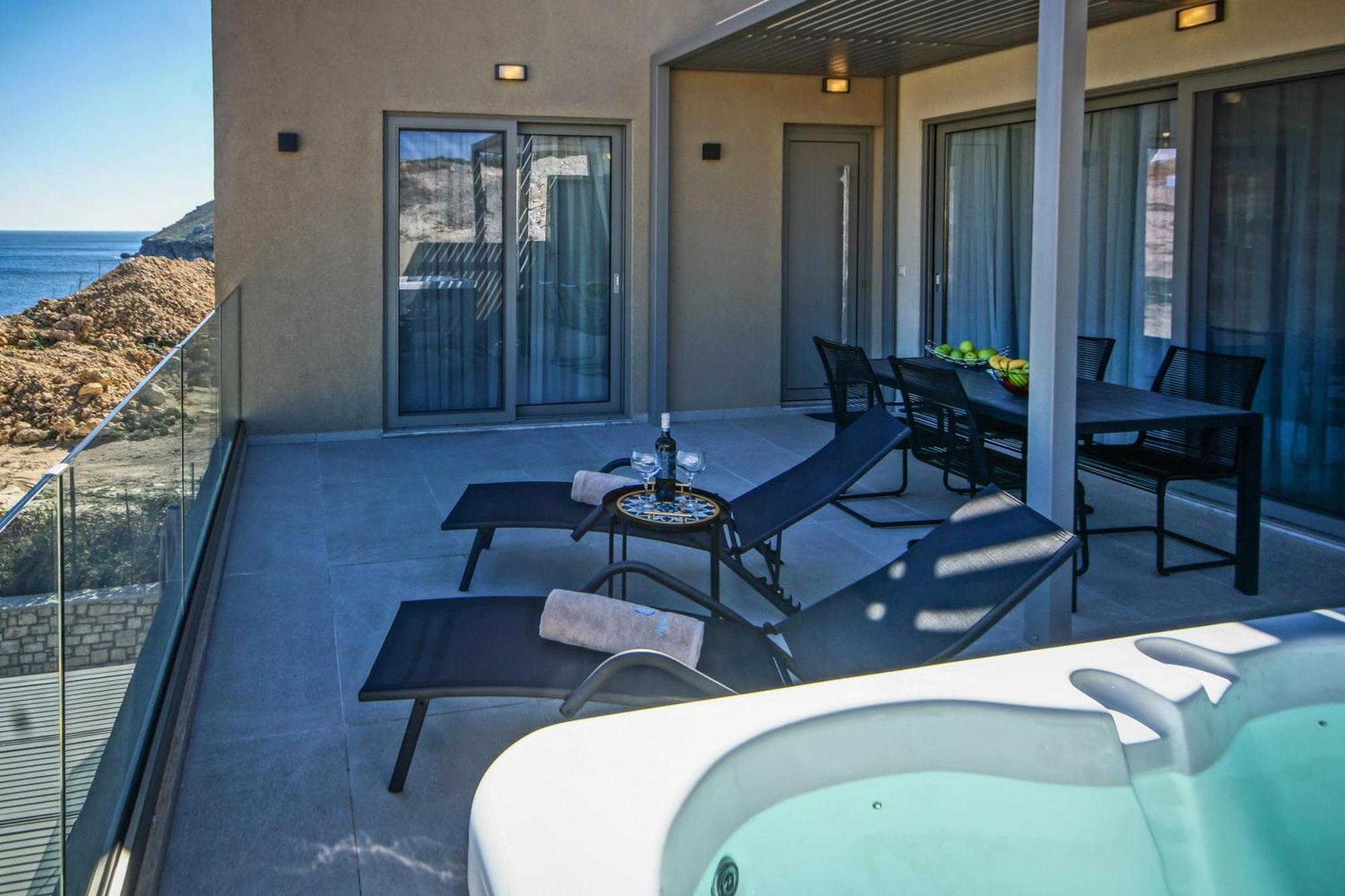 Aquamarine Luxury Suites Archangelos  Eksteriør bilde