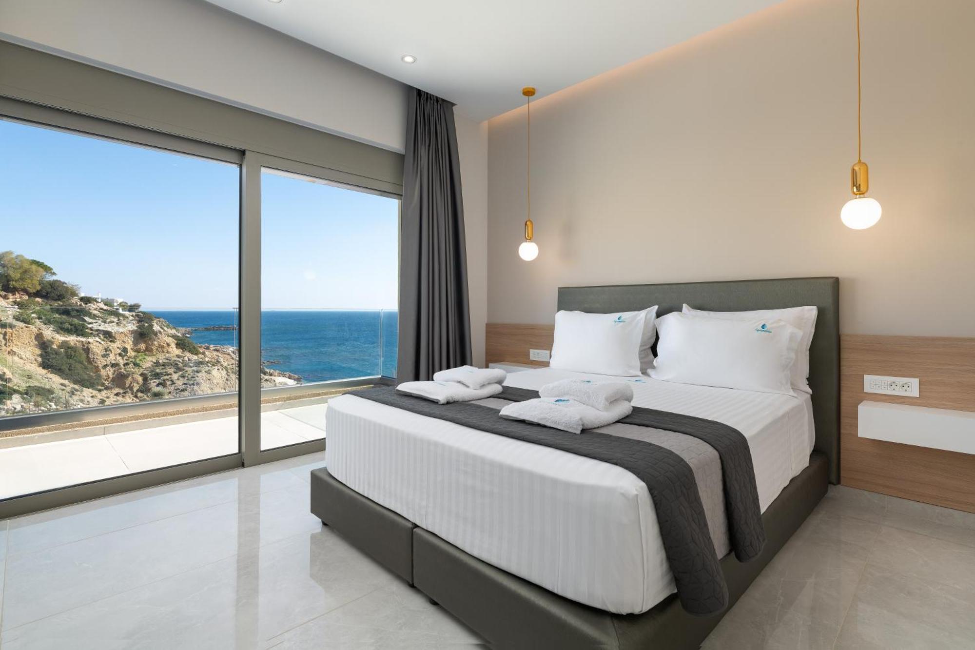 Aquamarine Luxury Suites Archangelos  Eksteriør bilde