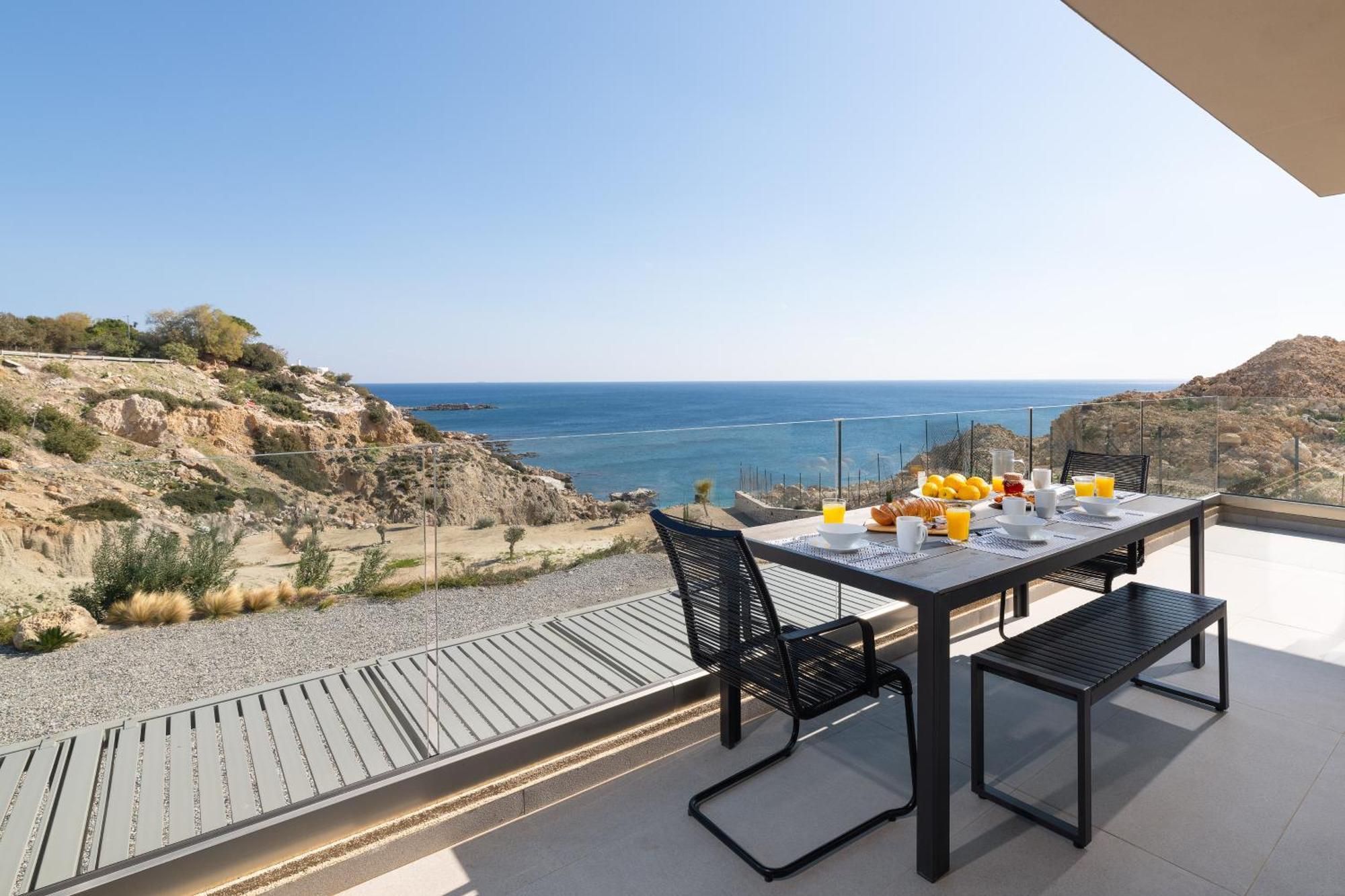 Aquamarine Luxury Suites Archangelos  Eksteriør bilde